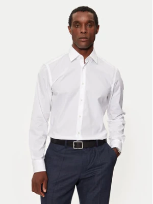 Boss Koszula 50527198 Biały Slim Fit