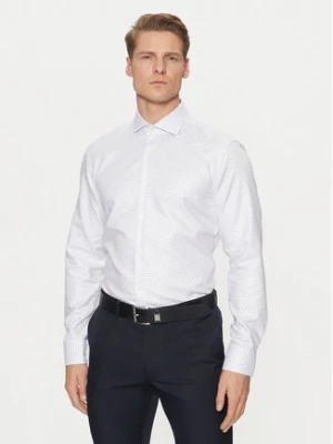 BOSS Koszula 50533039 Biały Slim Fit