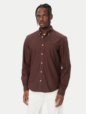 BOSS Koszula 50567015 Brązowy Regular Fit