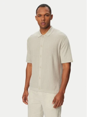 BOSS Koszula Amicino 50558725 Beżowy Regular Fit