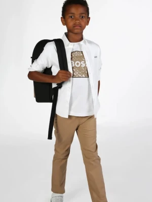 BOSS koszula bawełniana dziecięca