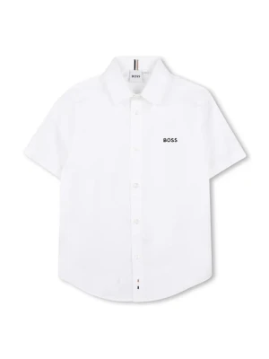 BOSS koszula bawełniana dziecięca
