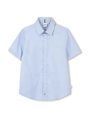 BOSS koszula bawełniana dziecięca