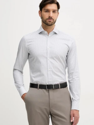 BOSS koszula bawełniana H-HANK-spr-B1-C1-253 męska kolor biały 50550643