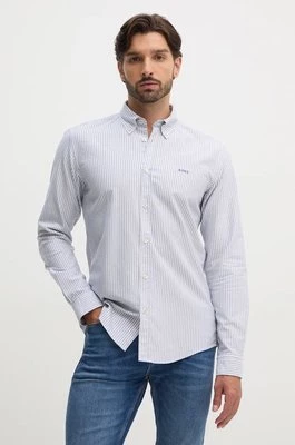 BOSS koszula bawełniana męska slim z kołnierzykiem button-down 50520275