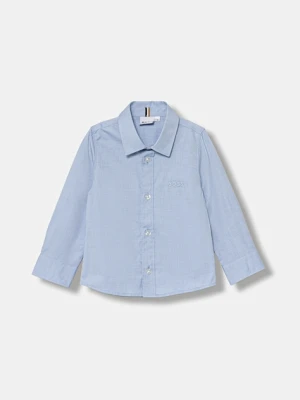 BOSS koszula bawełniana niemowlęca