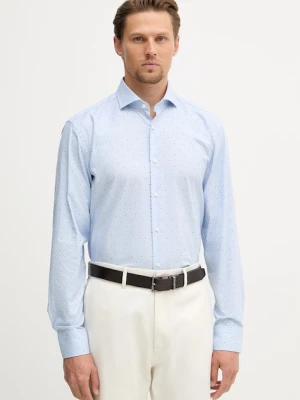 BOSS koszula bawełniana z elastanem HANK