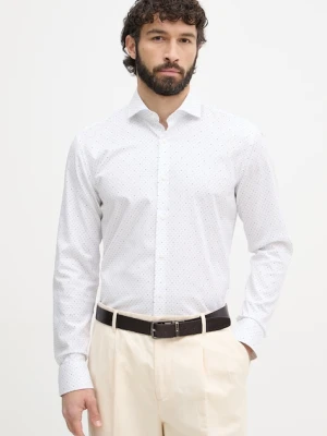 BOSS koszula bawełniana z elastanem HANK