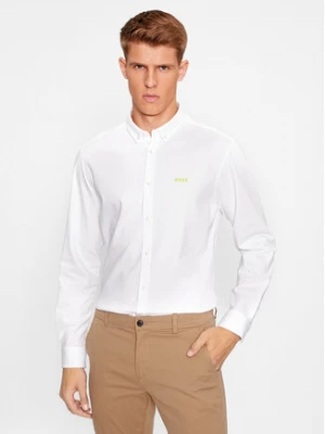 Boss Koszula Biado_R 50497486 Biały Slim Fit