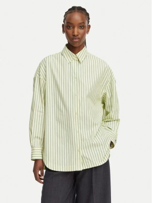 BOSS Koszula C Bostatta 50559241 Zielony jasny Oversize