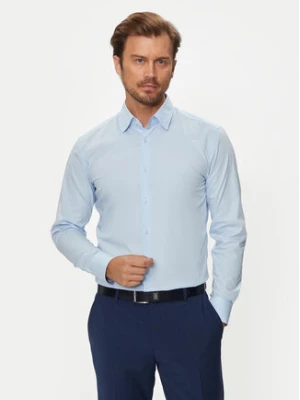 Boss Koszula H-Hank 50519859 Niebieski Slim Fit