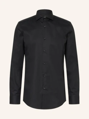 Boss Koszula H-Hank Slim Fit schwarz