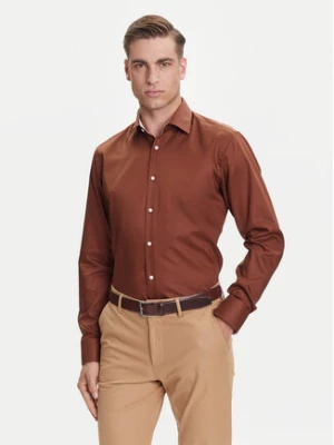 BOSS Koszula H-Joe 50545145 Beżowy Regular Fit