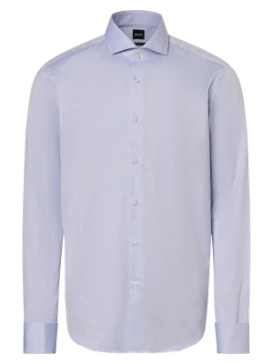 BOSS Koszula - H-JOE-spread-DC-214 Mężczyźni Regular Fit Bawełna niebieski