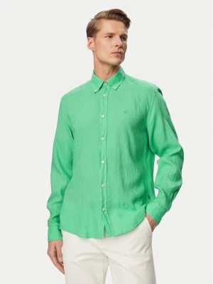 BOSS Koszula H-Liam 50556077 Zielony jasny Regular Fit