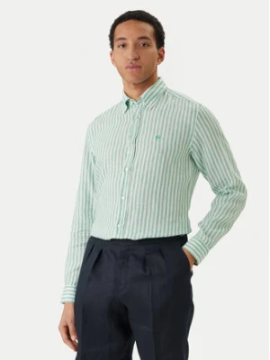 BOSS Koszula H-Liam 50560595 Zielony Regular Fit