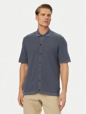 BOSS Koszula H-Nappo 50560494 Niebieski Regular Fit