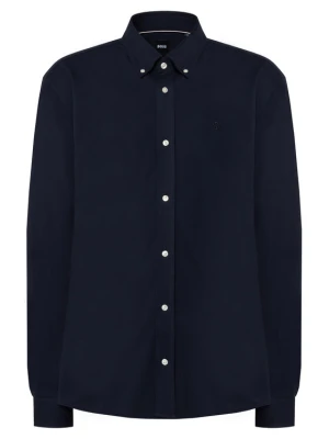 BOSS Koszula H-Roan 50567031 Granatowy Slim Fit