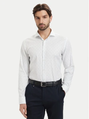 BOSS Koszula Hank 50560687 Biały Regular Fit