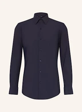 Boss Koszula Hank Slim Fit blau