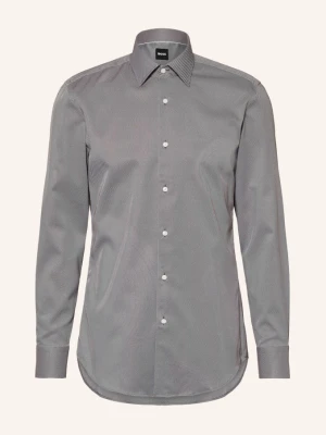 Boss Koszula Hank Slim Fit braun CIEMNOBRĄZOWY