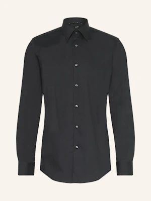 Boss Koszula Hank Slim Fit schwarz