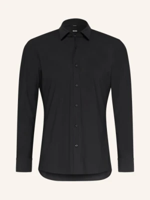 Boss Koszula Hank Slim Fit schwarz