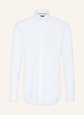 Boss Koszula Hank Slim Fit Z Bardzo Długim Rękawem weiss