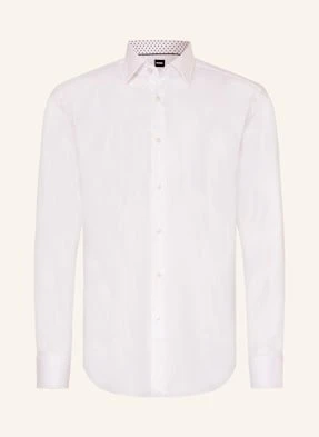 Boss Koszula Hank Slim Fit weiss