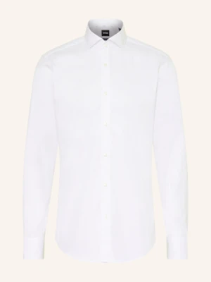 Boss Koszula Hank Slim Fit weiss
