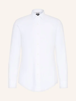 Boss Koszula Hank Slim Fit weiss