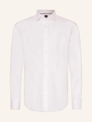 Boss Koszula Hank Slim Fit weiss