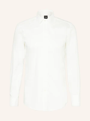 Boss Koszula Hank Slim Fit Z Wywiniętymi Mankietami weiss