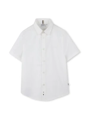 BOSS Koszula J52001 M Biały Regular Fit