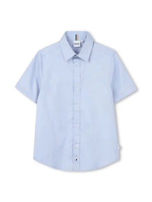 BOSS Koszula J53160 S Błękitny Regular Fit