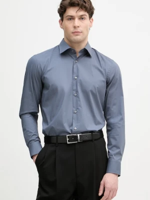 BOSS koszula męska bawełniana z elastanem H-HANK-kent-C1-21