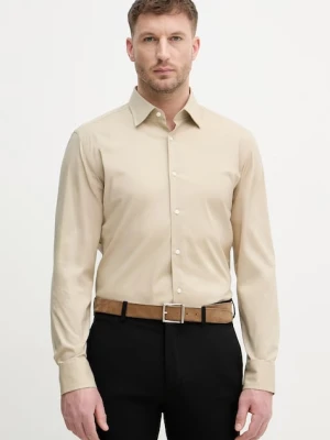 BOSS koszula męska bawełniana z elastanem H-HANK-kent-C1-214