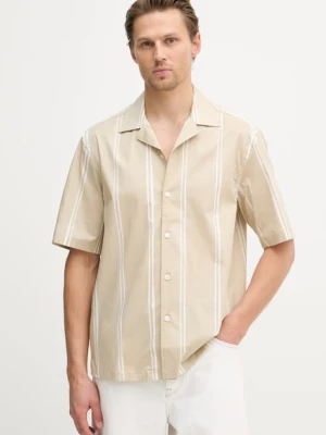 BOSS koszula męska bawełniana z elastanem LARS