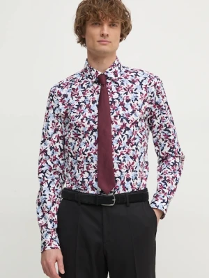 BOSS koszula męska kolor multicolor slim z kołnierzykiem klasycznym 50537989
