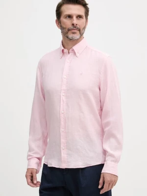 BOSS koszula męska lniana LIAM