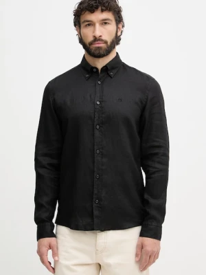 BOSS koszula męska lniana LIAM