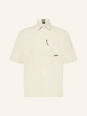 Boss Koszula Network Comfort Fit beige