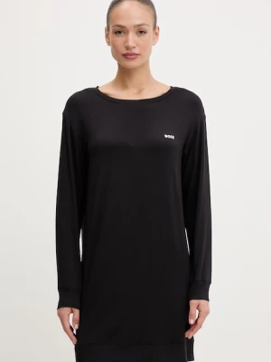 BOSS koszula nocna damska z wiskozy Element Nightie LS