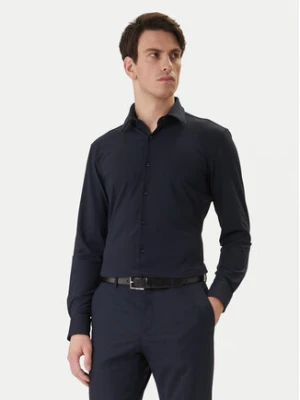 BOSS Koszula P-Hank 50555767 Granatowy Slim Fit