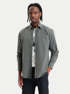 BOSS Koszula Relegant 50518304 Zielony Regular Fit