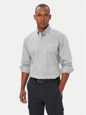 BOSS Koszula Ricoplus_M 50565626 Szary Regular Fit
