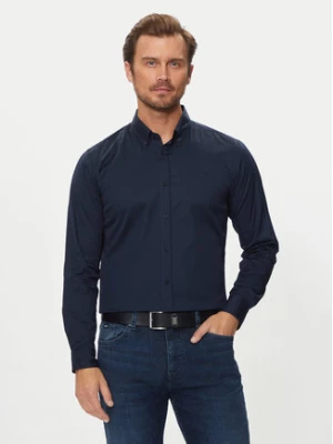 Boss Koszula Roan 50520291 Granatowy Slim Fit