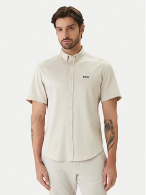 BOSS Koszula ST Motion 50555951 Beżowy Regular Fit