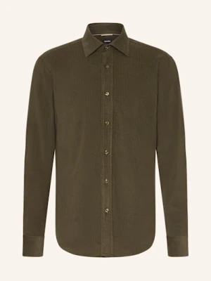 Boss Koszula Sztruksowa C-Joe Regular Fit gruen