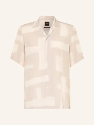 Boss Koszula Wypoczynkowa Rayer Comfort Fit beige